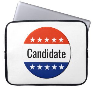 Funda Para Portátil Campaña de candidatos personalizados para las elec