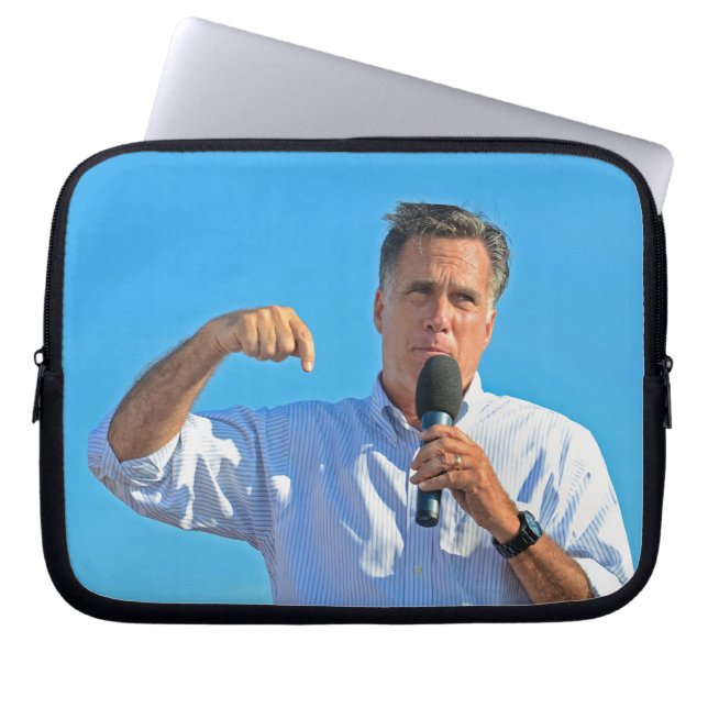 Funda Para Portátil Campaña de Mitt Romney (Frente)