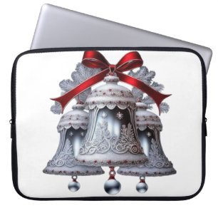Funda Para Portátil Campanas de plata