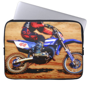 Funda Para Portátil Campeón de Motocross Dirt Bike
