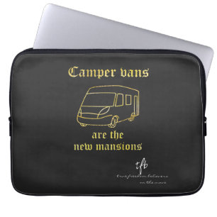 Funda Para Portátil Camper Vans New Mansion Gold