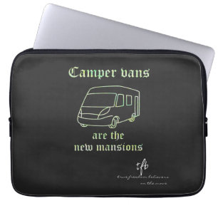 Funda Para Portátil Camper Vans Nuevas Mansiones YG Irid.