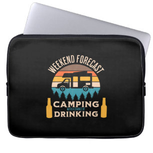 Funda Para Portátil Camping De Cervezas Con Cumpleaños De Cerveza