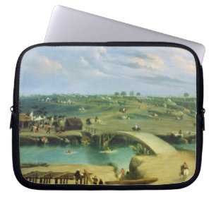 Funda Para Portátil Campo de Argentina en el otro lado del San Lorenz