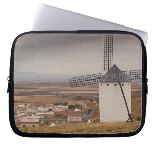 Funda Para Portátil Campo de Criptana, antiguos molinos de viento de L