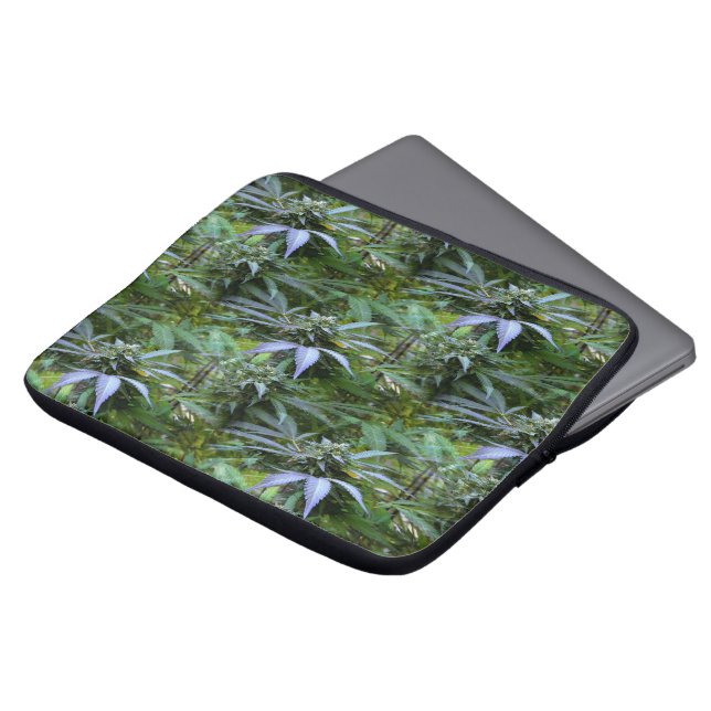 Funda Para Portátil Campo de flores..... (Superior anverso)