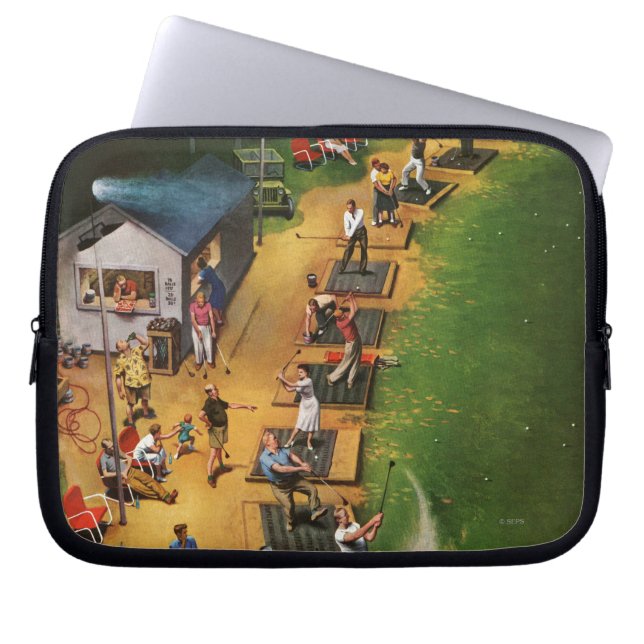 Funda Para Portátil Campo de golf de John Falter (Frente)