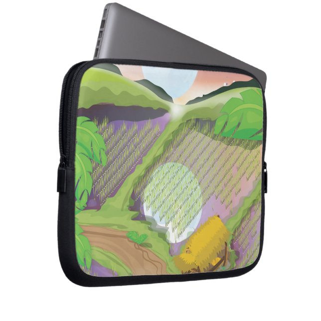 Funda Para Portátil Campo Paddy (Anverso derecho)