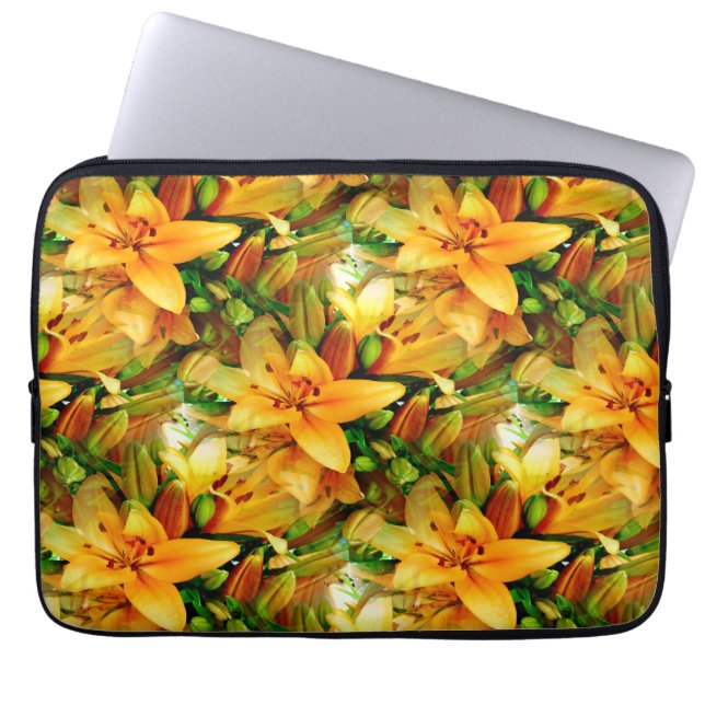Funda Para Portátil Campos de Lilies.... (Frente)
