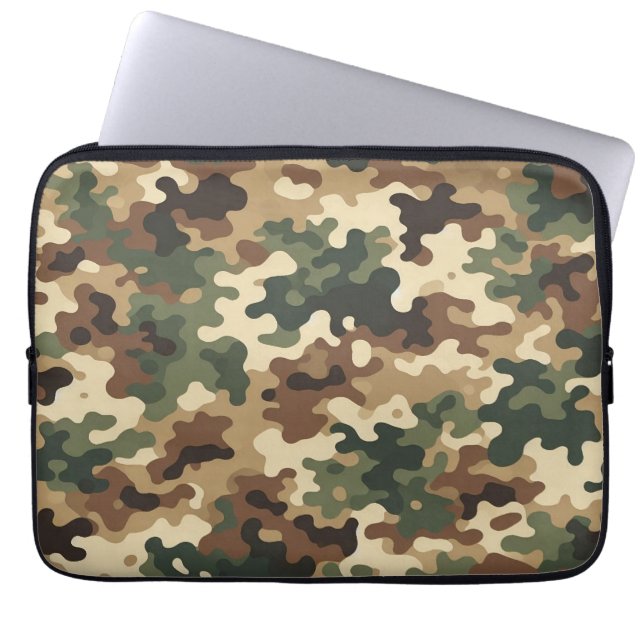 Funda Para Portátil Camuflaje (Frente)