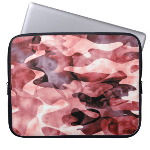Funda Para Portátil Camuflaje de acuarela abstracta: tintineo.
