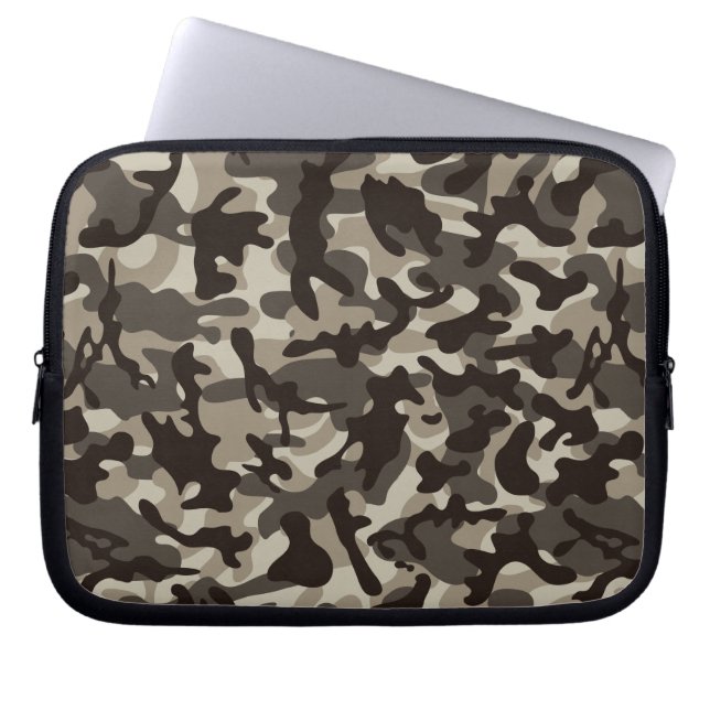 Funda Para Portátil Camuflaje de barrio cercano (Frente)