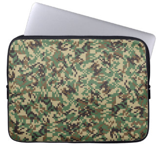Funda Para Portátil Camuflaje de Digitaces del arbolado