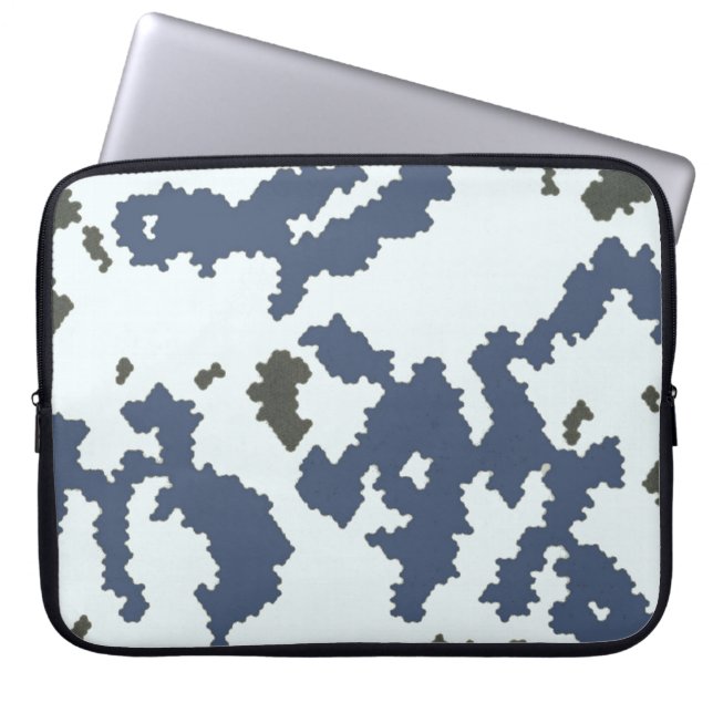 Funda Para Portátil Camuflaje de invierno (Frente)