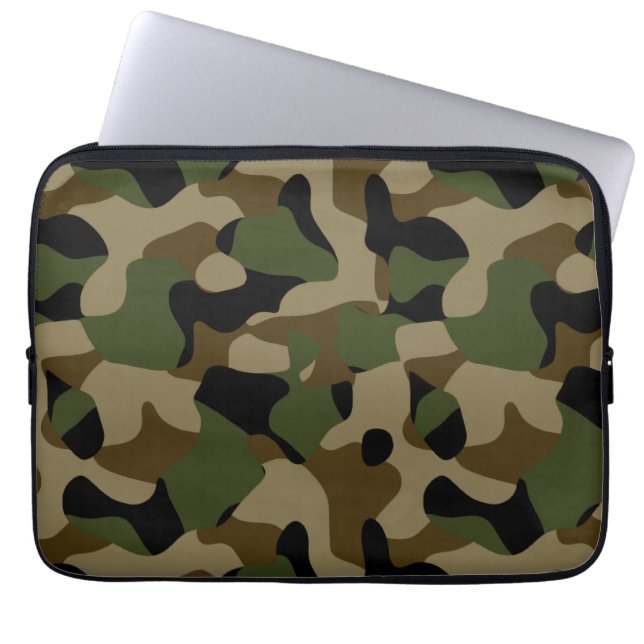 Funda Para Portátil Camuflaje militar (Frente)