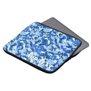 Funda Para Portátil Camuflaje militar Blue Woodland