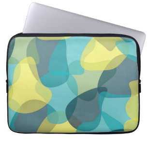 Funda Para Portátil Camuflaje, moderno, fresco, moderno, geométrico ur
