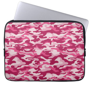 Funda Para Portátil Camuflaje rosa de Camo