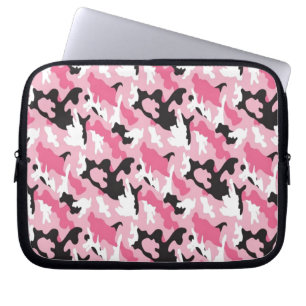 Funda Para Portátil Camuflaje rosado