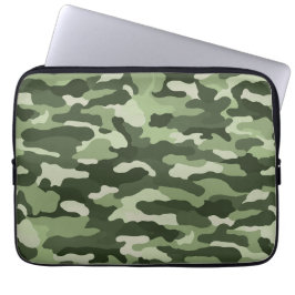 Funda Para Portátil Camuflaje verde
