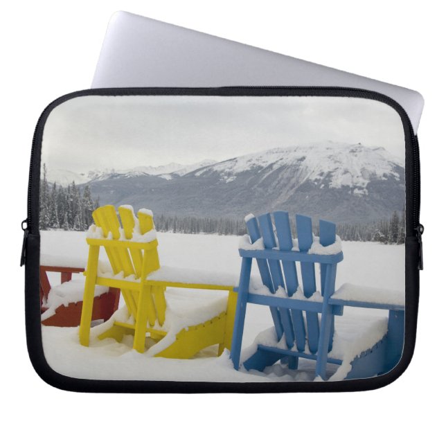 Funda Para Portátil Canadá, Alberta, Jasper, Jasper NP. Fairmont (Frente)