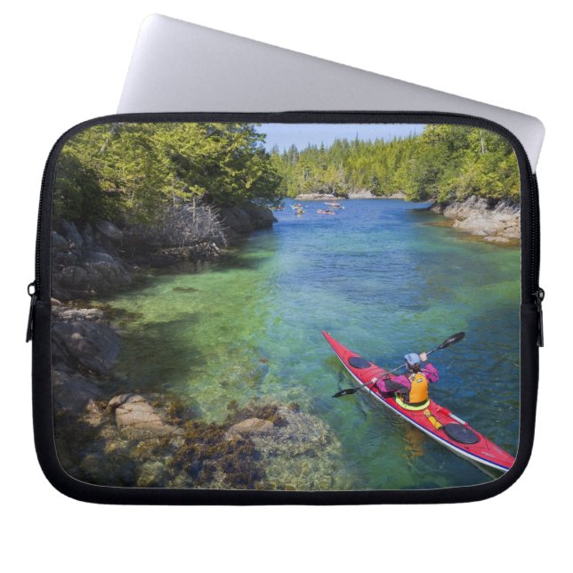 Funda Para Portátil Canadá, Columbia Británica, Isla Vancouver.Mar (Frente)