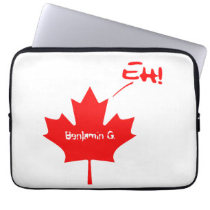 Funda Para Portátil ¡Canadá Eh! Orgullo canadiense divertido
