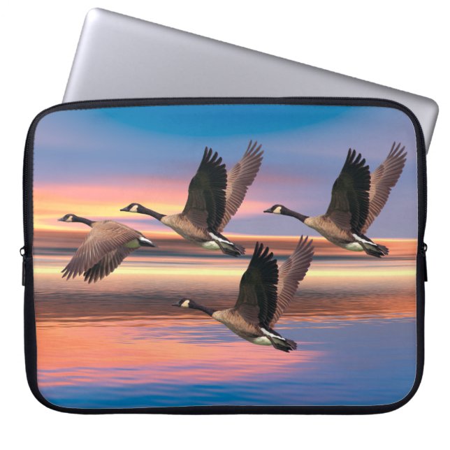 Funda Para Portátil Canada Geese image for Electronics Bag (Frente)