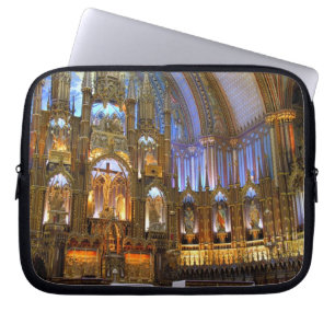 Funda Para Portátil Canadá, Quebec, Montreal. Interior de Notre