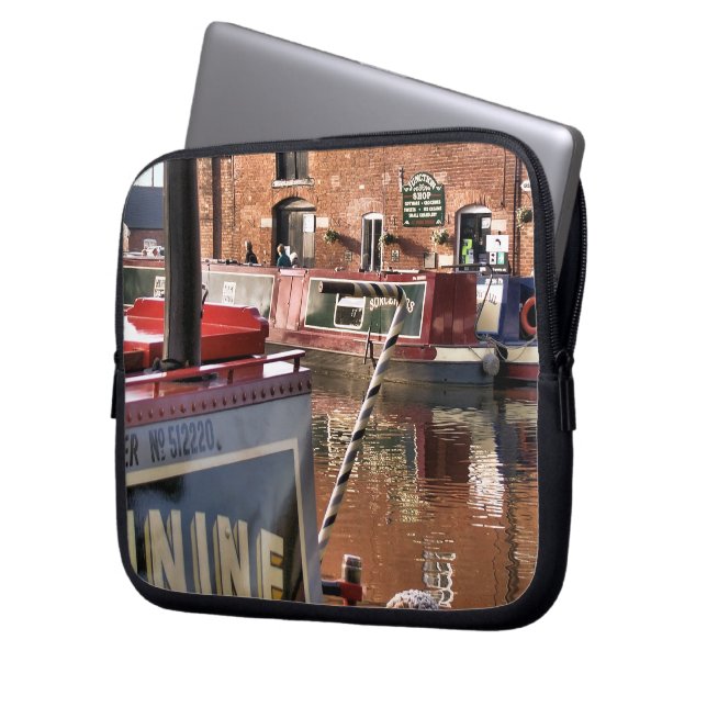 FUNDA PARA PORTÁTIL CANALES (Anverso izquierdo)