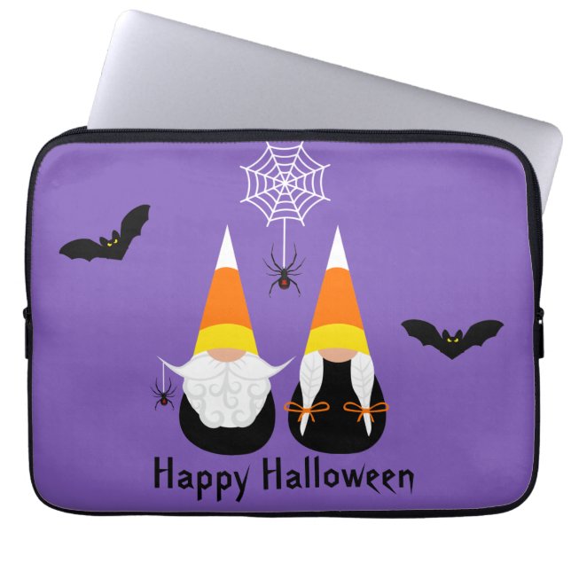Funda Para Portátil Candy Corn Gnomes Mou (Frente)
