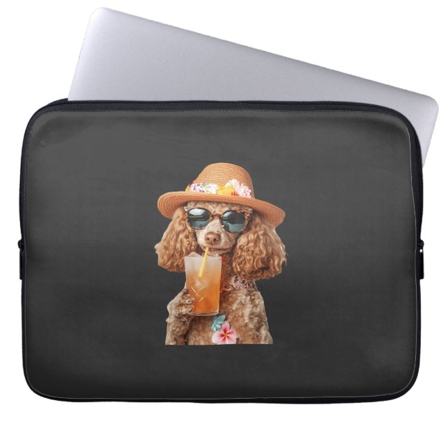 Funda Para Portátil Caniche (Frente)