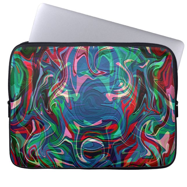 Funda Para Portátil Caos en las vacaciones... (Frente)