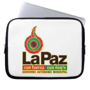 Funda Para Portátil Capa para laptop La Paz con Fuerza ñeq e