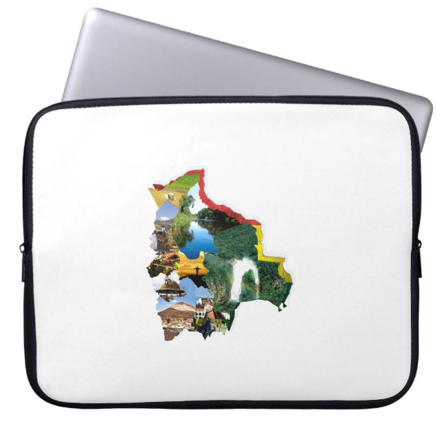 Funda Para Portátil Capa para laptop recuerdo de Bolivia (Frente)