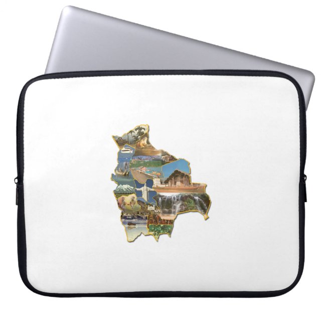 Funda Para Portátil Capa para laptop recuerdo de Bolivia (Frente)