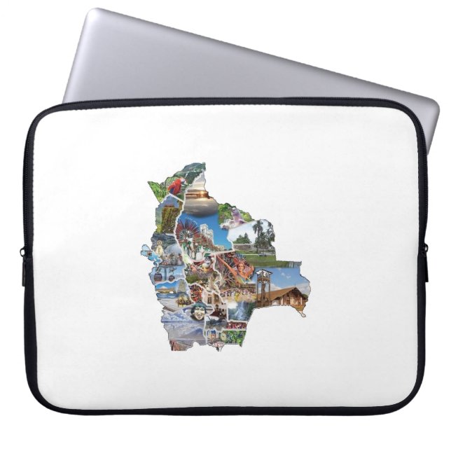 Funda Para Portátil Capa para laptop recuerdo de Bolivia (Frente)