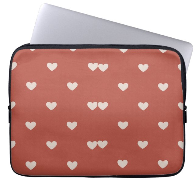 Funda Para Portátil Capa para notebook EM DESIGN DE CORAÇÃO  (Frente)