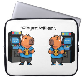 Funda Para Portátil Capibara Arcade Retro Laptop Sleeve