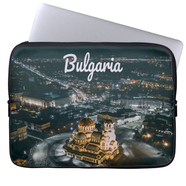 Funda Para Portátil Capital de Bulgaria Sofía Alejandro Nevsky (Frente)