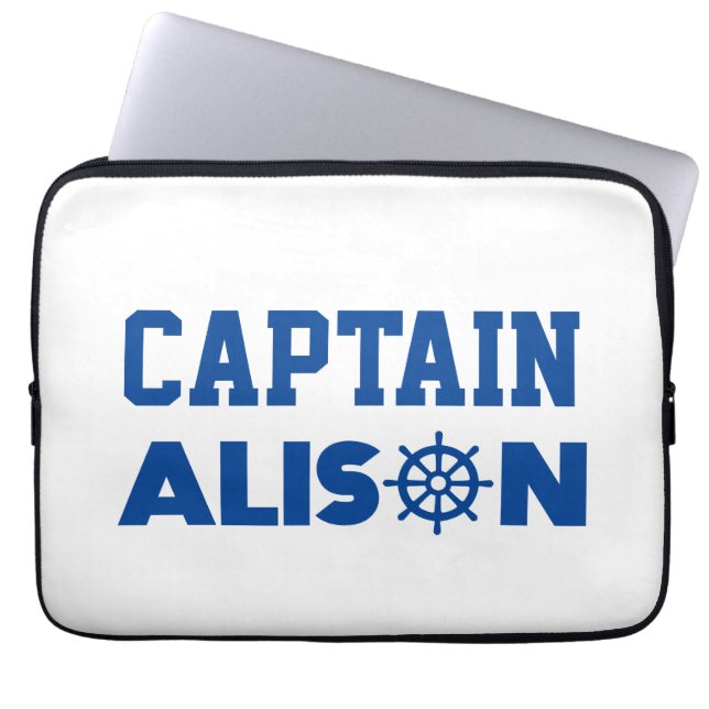 Funda Para Portátil Captain Alison (Frente)