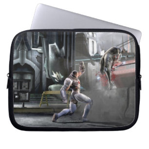 Funda Para Portátil Captura de pantalla: Cyborg vs Nightwing