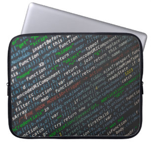 Funda Para Portátil Captura de pantalla de códigos fuente