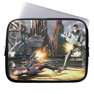 Funda Para Portátil Captura de pantalla: Harley vs Nightwing