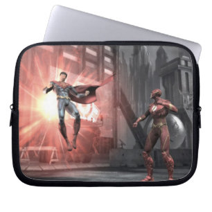Funda Para Portátil Captura de pantalla: Superman vs Flash