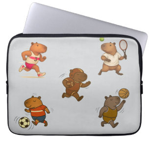 Funda Para Portátil CapyCharm: el icono adorable