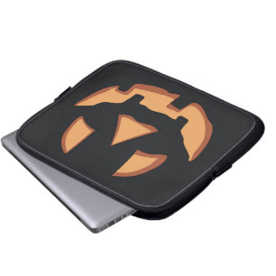 Funda Para Portátil Cara de calabaza para Halloween