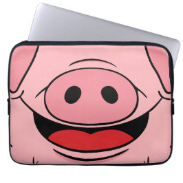 Funda Para Portátil Cara de cerdo