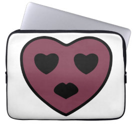 Funda Para Portátil Cara de corazón