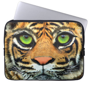 Funda Para Portátil Cara de Tigre Salvaje